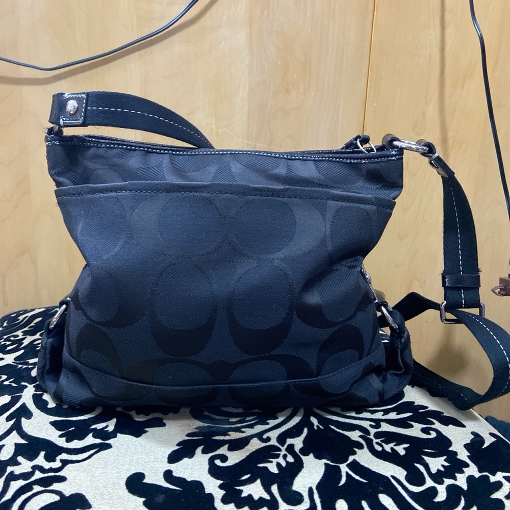 Coach canvas shoulder bag - Picture 4 of 7